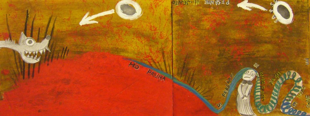 paura di parlare_disegno cristina g