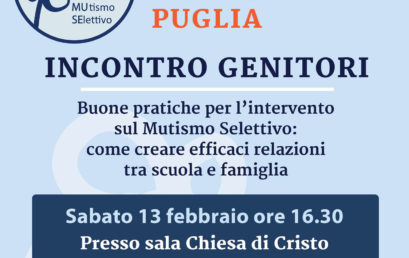 AIMUSE PUGLIA: Incontro Genitori