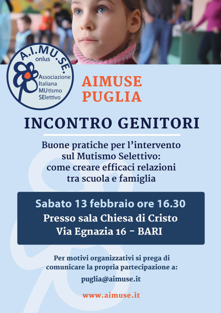 Incontro Genitori Puglia