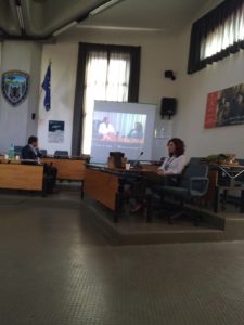 La relazione ha avuto l'ausilio degli audio-video