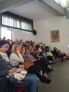 Una piccola parte della sala