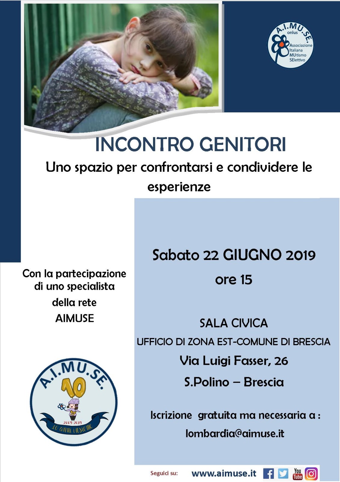 INCONTRO GENITORI A BRESCIA