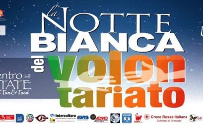 “Notte bianca del volontariato” a Grosseto