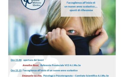 Eccoci al PRIMO appuntamento dell’anno scolastico 2021/2022
