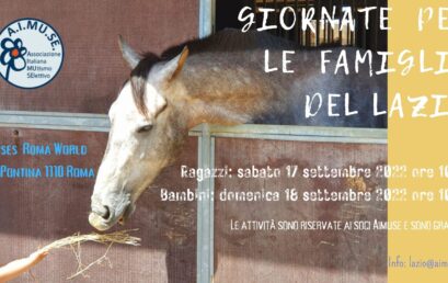 Lazio – Giornate per le famiglie: sabato 17 e domenica 18 settembre 2022