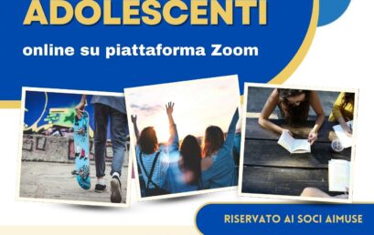INCONTRO ONLINE PER GENITORI DI ADOLESCENTI